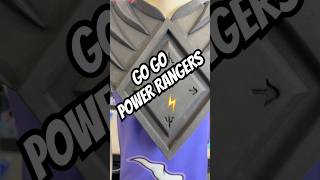 Making the Green Ranger Shield from EVA Foam! 💚 Go Go Power Rangers! #evafoam #howtomake