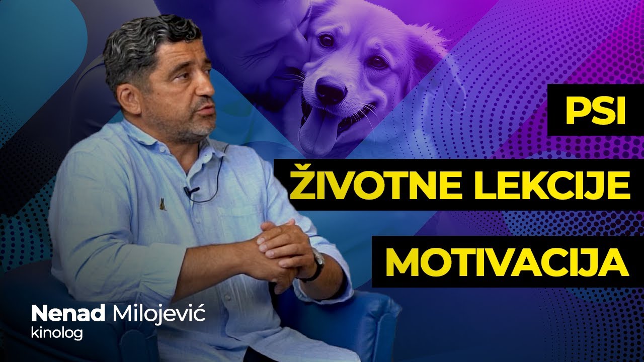Motivacija, psi i životne lekcije sa Nenadom Milojevićem (