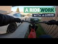 A RIDE TO WORK ON A ENDURO EBIKE