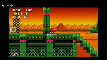 Classic Sonic Simulator V13 Test Server: Egg Train Zone Act 1(by Elijahmaker123)