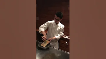 Chef Wasabe Preparation Waku Ghin 