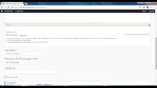 Drupal - Creating a Basic Page