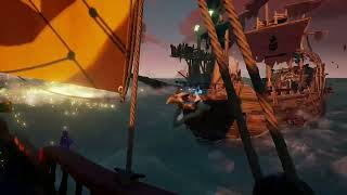 skeleton jumpscare in sea of thieves