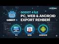 Godot 4 ile PC, Web ve Android Export Rehberi