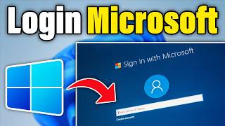 How to login microsoft account in windows 11