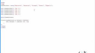 videocorso di PHP - lezione 3 - array: le funzioni