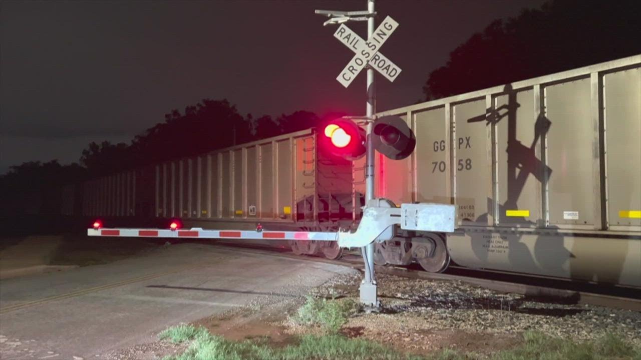 Man hospitalized in critical condition after being struck by train ...