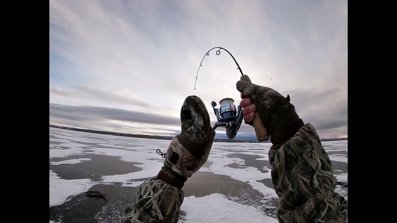 Ice Fishing Lake Trout at Flaming YouTube