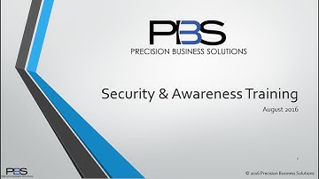 Security Awareness & Training