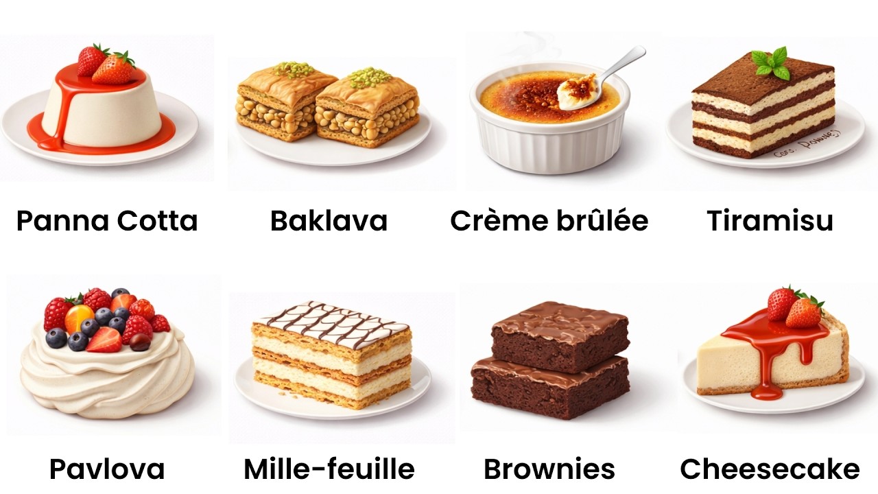 Every Famous Dessert Explained in 11 Minutes
