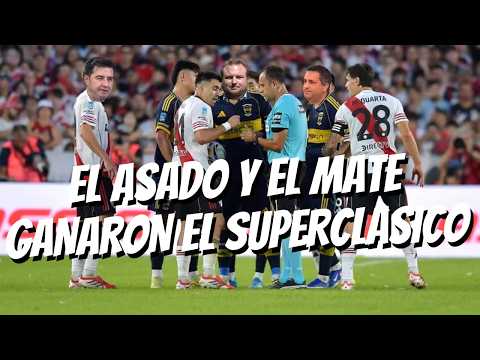 EL MATE LE GANO A LA OFICINA - Boca le gano el superclasico a River todavia se sigue jugando