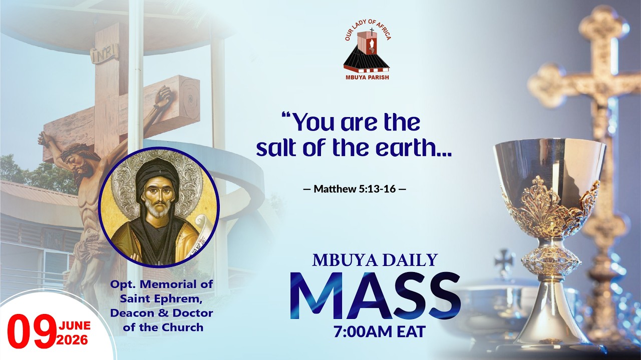 TUESDAY OF THE TENTH WEEK IN ORDINARY TIME || Daily TV Mass, 09th June, 2026