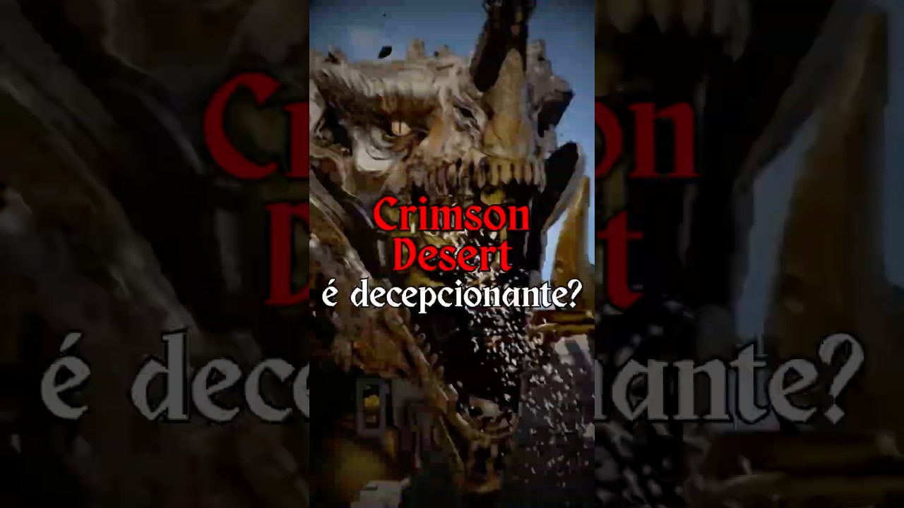 O NOVO JOGO CRIMSON DESERT É TUDO ISSO MESMO? #shorts