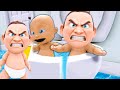 WATCH EPIC School FLOOD: Babies the NEW Toilet 🚽 & TURN the Bathtub into a Pool! | Who's Your Daddy?