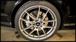 Merc Monday: Custom made center caps and more weight saving!