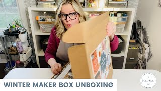 Celebrity WINTER MAKER BOX UNBOXING Profile