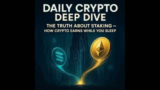 Daily Crypto Deep Dive: The Truth About Staking — How Crypto Earns While You Sleep