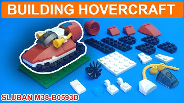 LEGO Hovercraft Speed Build | Sluban M38-B0593D