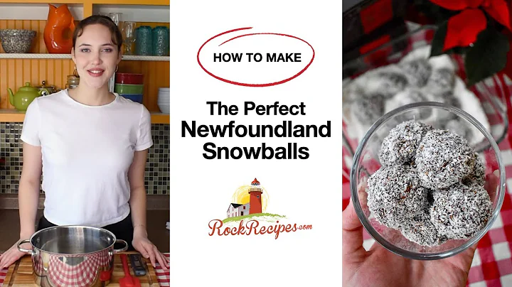 Perfect Newfoundland Snowballs. A 50 year old reci...