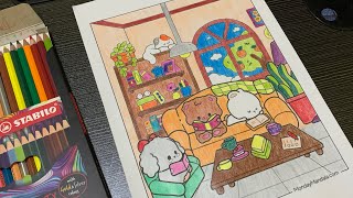 Color with me Monday Mandala Coloring Page