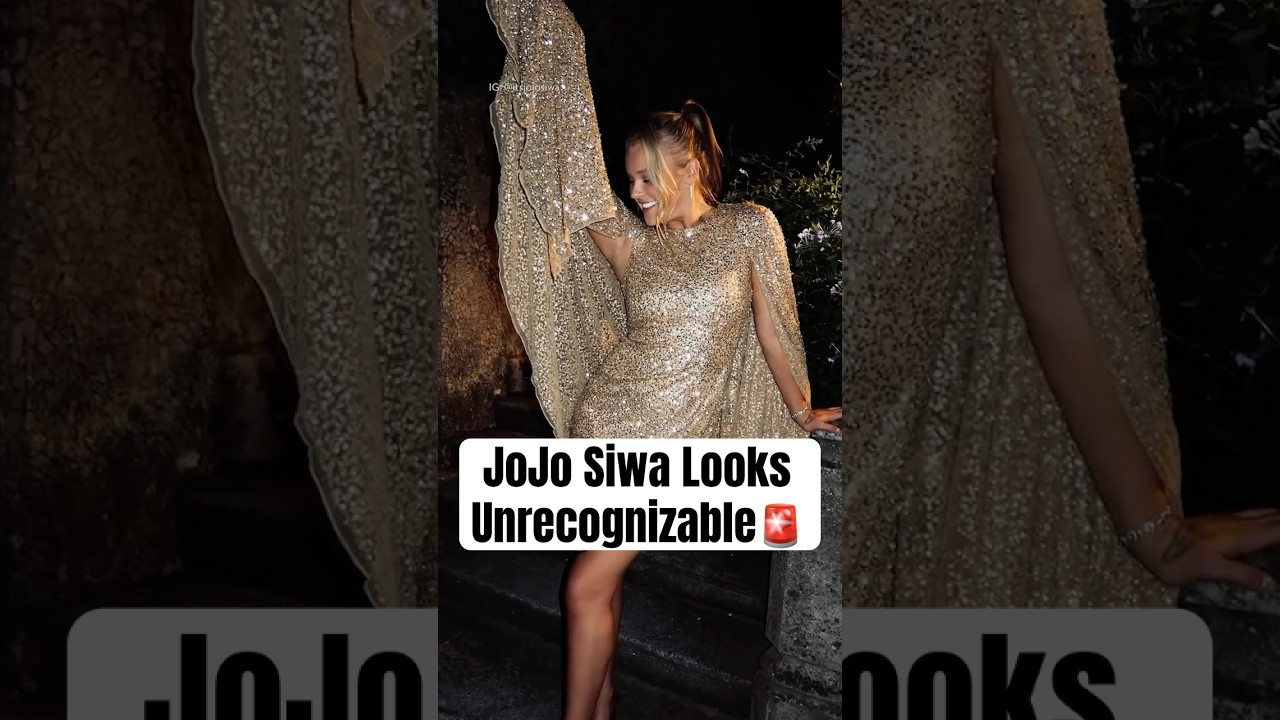JoJo Siwa Looks Unrecognizable #shorts #DanceMomsWedding #jojosiwa - YouTube