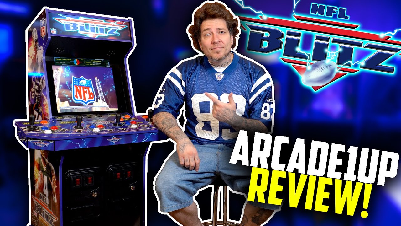NFL BLITZ Arcade1Up REVIEW! 