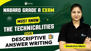 NABARD Grade A Descriptive Paper | How to prepare Descriptive Answer Writing | NABARD Preparation