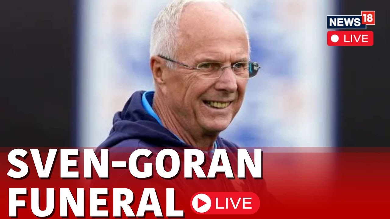Sven-Goran Eriksson’s Funeral LIVE | England’s First Ever Foreign-Born ...