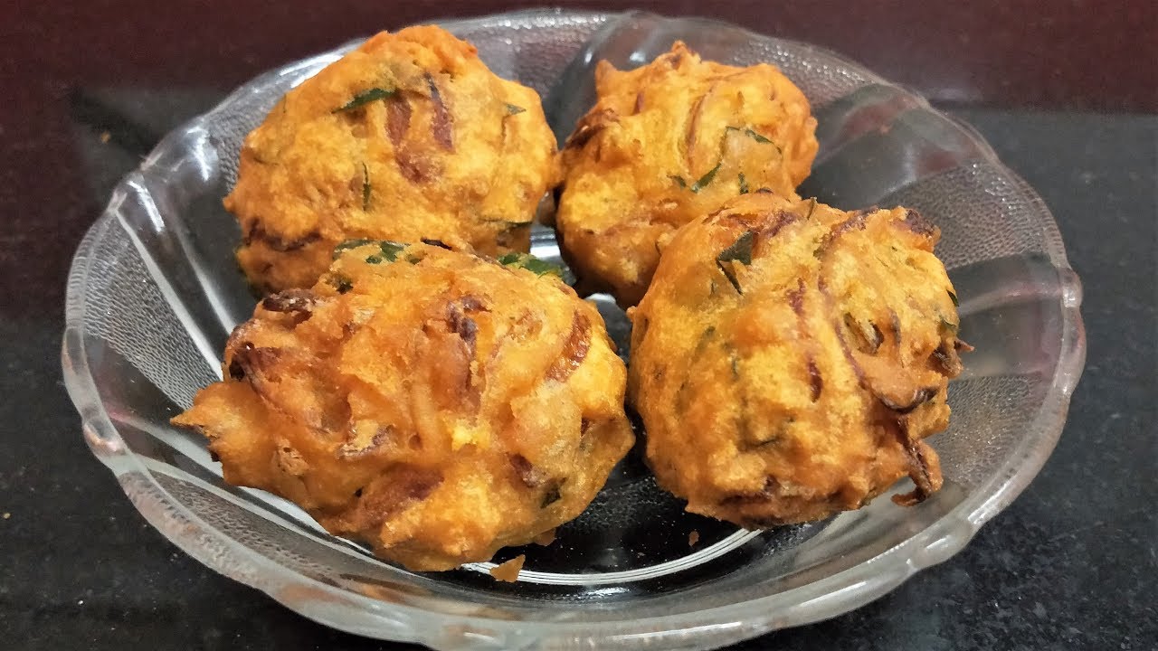 Streetside Onion Bonda Recipe in tamil How to make Onion Bonda in