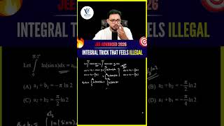 IIT JEE Advanced Integral Trick That Feels Illegal