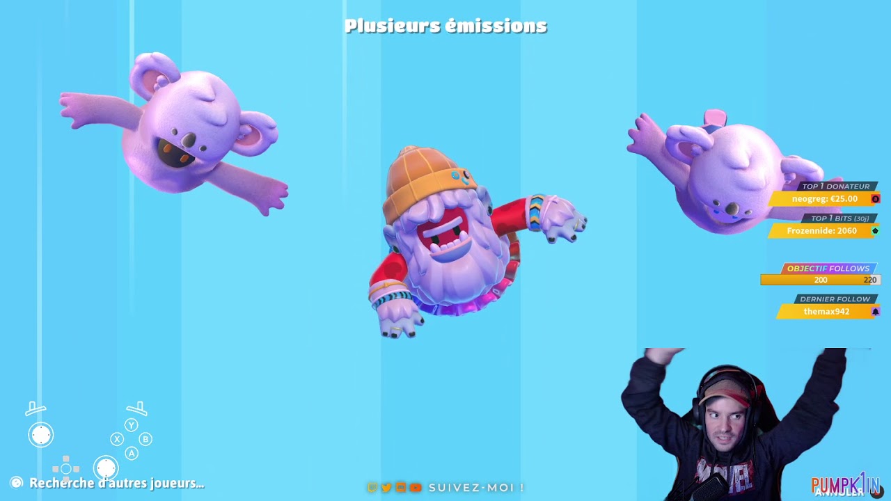 [Fall Guys] Double Kudos pour les singes ! 