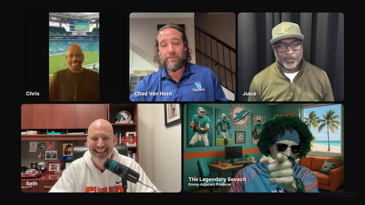 Is Mike McDaniel Really Safe? Harbaugh Rumors & Dolphins Front Office Questions | Fish Tank LIVE