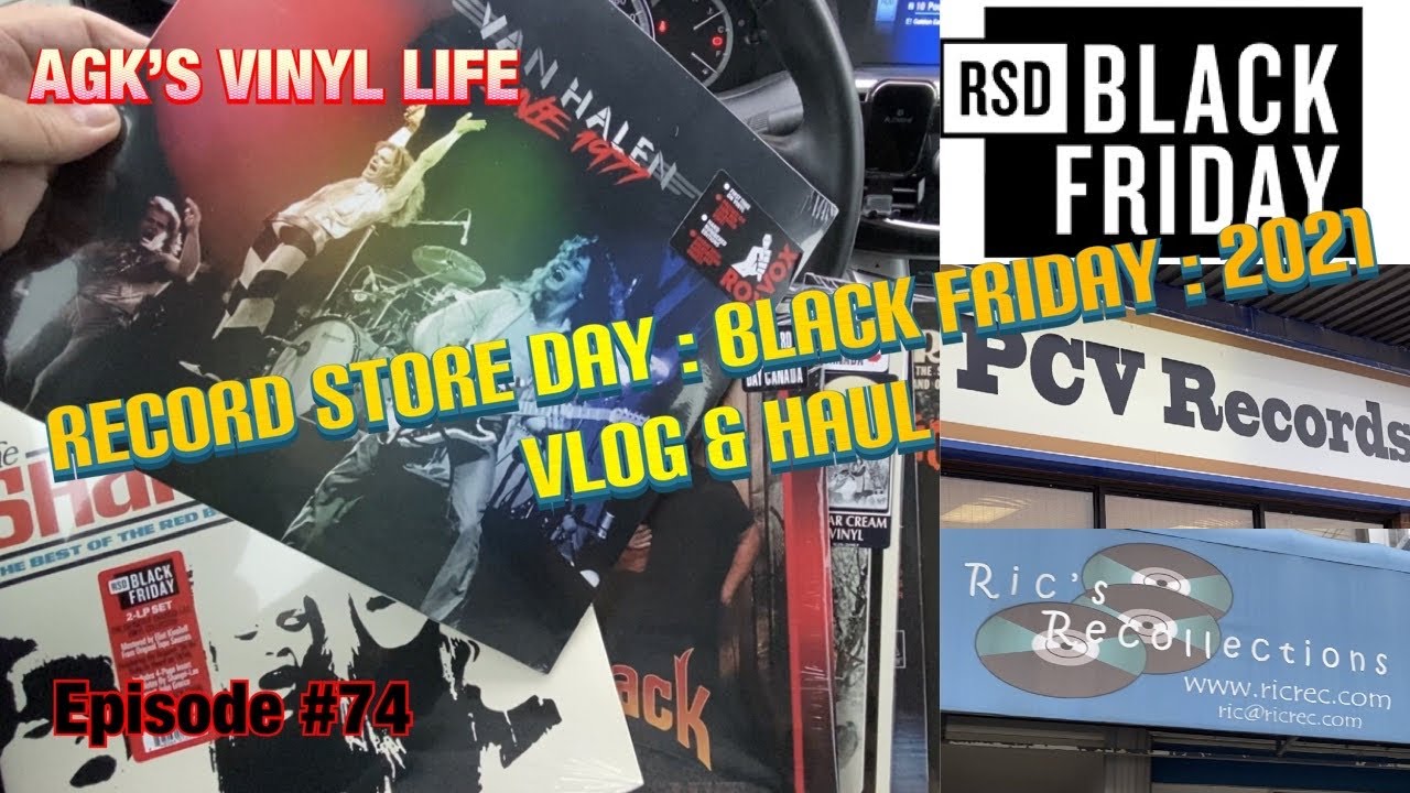Record Store Day : Black Friday 2021 : VLOG & My Haul : Vinyl Community