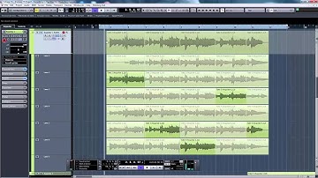 Comping in Cubase