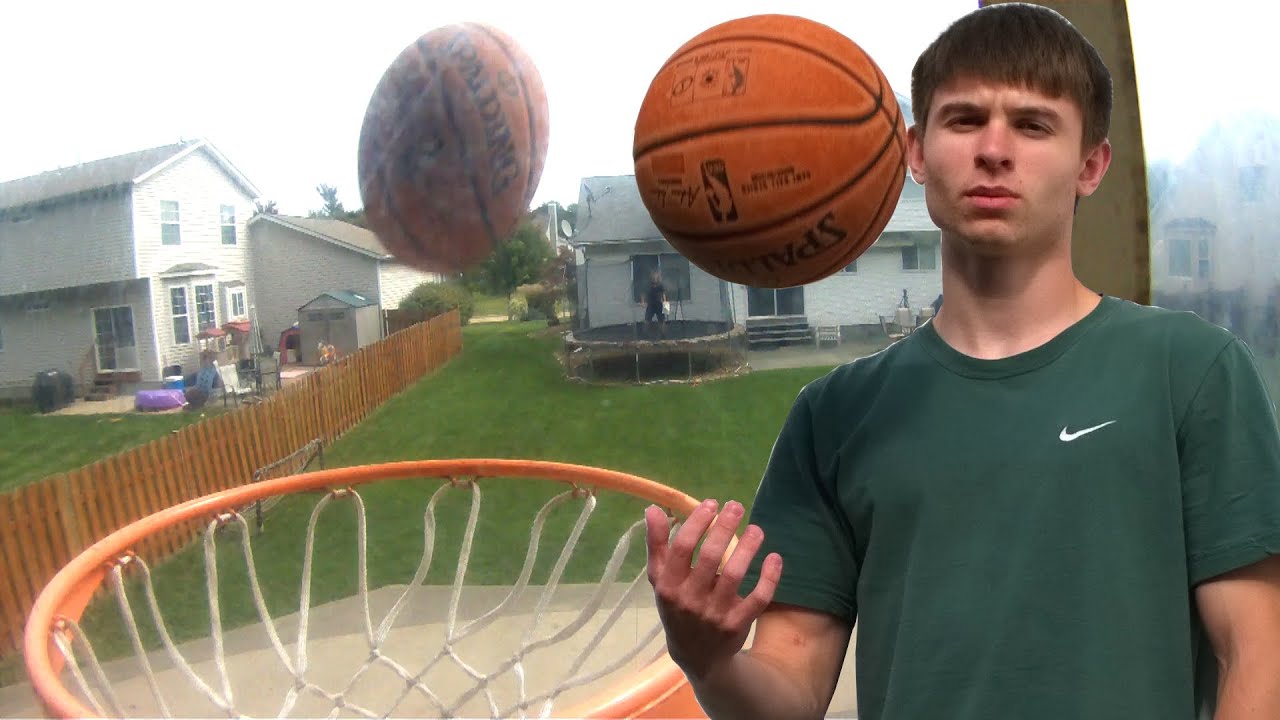 Incredible midflip basketball Trick Shot YouTube