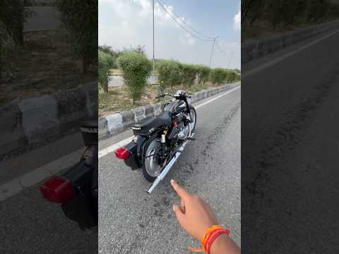 Bullet Modification Day 1 | Long Punjab Silencer | B 4 Bullet | #shorts #youtubeshorts #trending