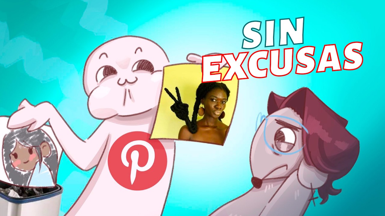 Dibujé lo primero que salió en Pinterest, PERO...