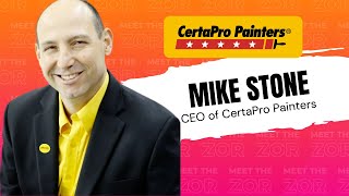 Meet the Zor CertaPro Painters Franchise Painting Services Franchise Mike Stone