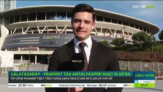 TRT SPOR HD 21 01 2023 15 43 23 CEM TAK  İBRAHİM CAMKIRAN GS ANTALYA