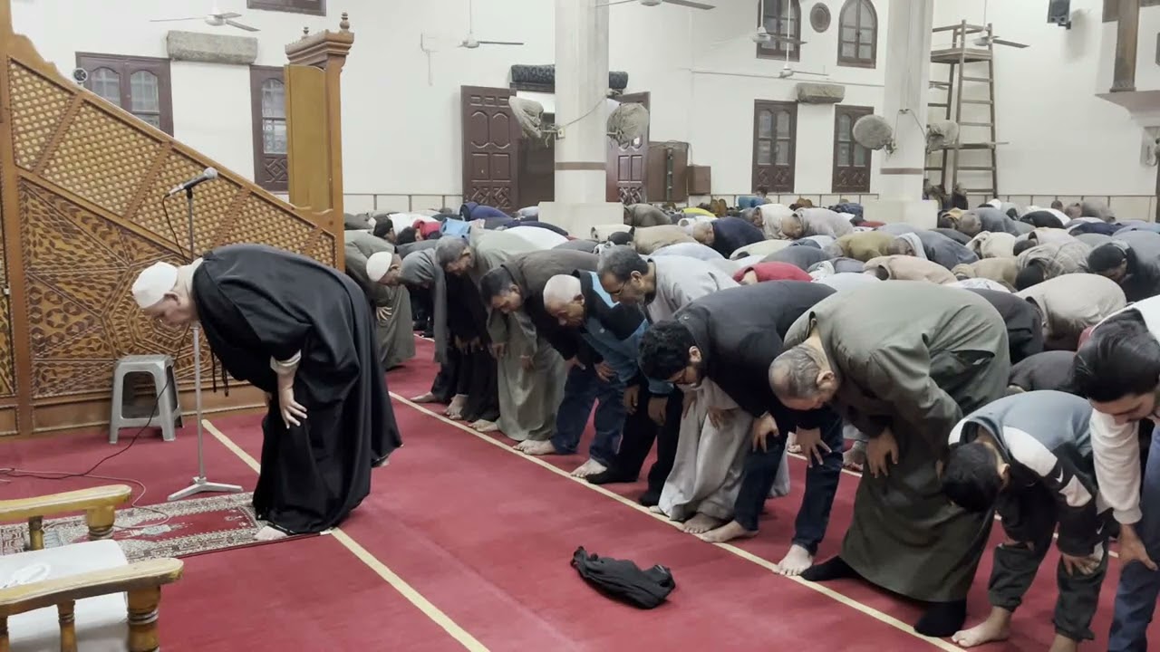 الشيخ ابراهيم حسين سوره فصلت صلاه التراويح مسجد ابو بكر الصديق بمدينه الصف رمضان كريم