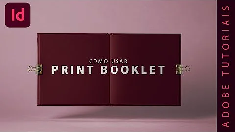Como fazer um livro no InDesign?