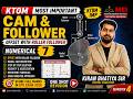 Cam and Follower Numerical 7 | Offset with Roller Follower | KTOM GTU IMP 2026
