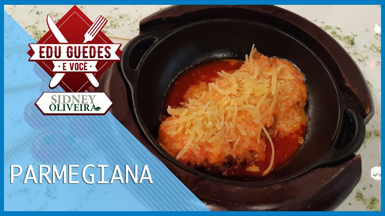 Edu Guedes e chef ensinam receita de filé à parmegiana no queijo