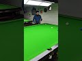 Center Dubble Snooker Shot #shortsfeed #billiards #8ballpoolguideline #snooker