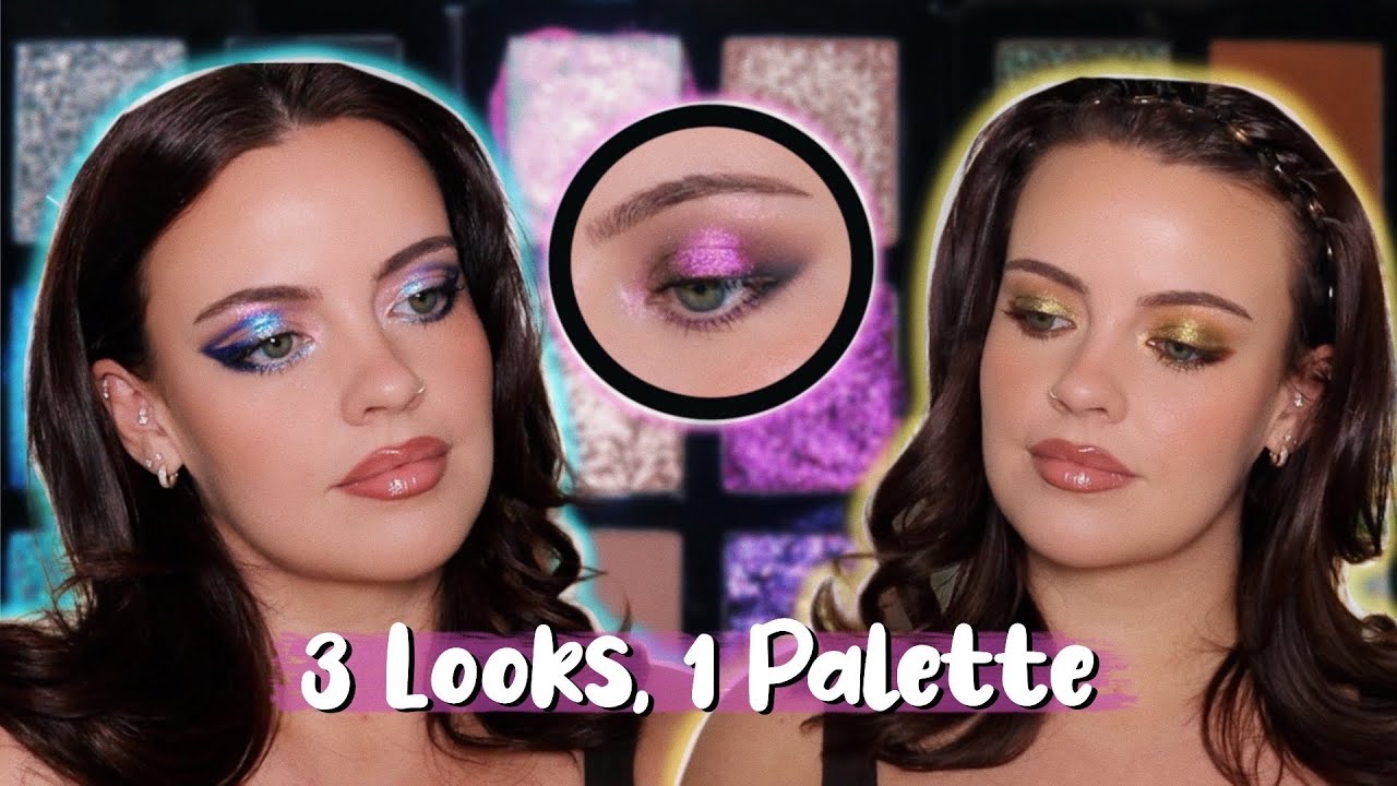 3 образа с использованием палетки Danessa Myricks LIGHTWORK VII The Freedom | 3 образа 1 палетка