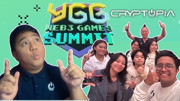 YGG Web3 Games Summit Recap | Cryptopia #blockchain #nft #gaming #w3gs #development