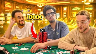 UNE ÉNORME RÉMONTÉE AU BLACKJACK IRL ??? (Ft. Mushway et NeverSayYes)