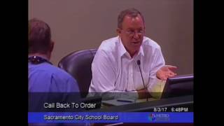 August 3, 2017 Board of Education Meeting