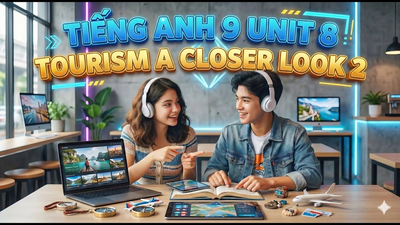 Giải Tiếng Anh 9 Unit 8: Tourism – A Closer Look 1 | Vocabulary + Pronunciation