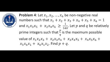 2021 NMC Nigerian Mathematics Olympiad 2nd Round Senior P4 Special Maths Academy